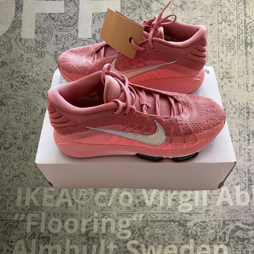Nike Air Zoom GT Hustle 2 Basketball Shoes Mens 8.5 Pink FV5953-602 New No Box